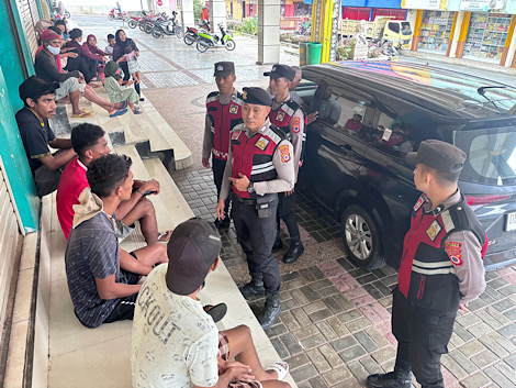 Jaga keamanan Wilayah, Sat Samapta Polres Kepulauan Tanimbar gelar Patroli Kota Presisi