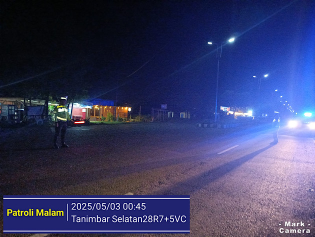 Antisipasi balap liar, Sat Lantas Polres Kepulauan Tanimbar masif tingkatkan Patroli
