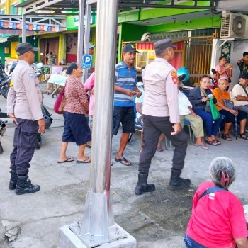 Polsek Baguala Gelar Patroli Siang Hari, Imbau Warga Jaga Kamtibmas di Sekitar Passo