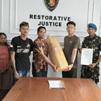 Operasi Pekat, Polres Kepulauan Tanimbar Amankan Satu Pucuk Senapan Angin