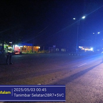 Antisipasi balap liar, Sat Lantas Polres Kepulauan Tanimbar masif tingkatkan Patroli