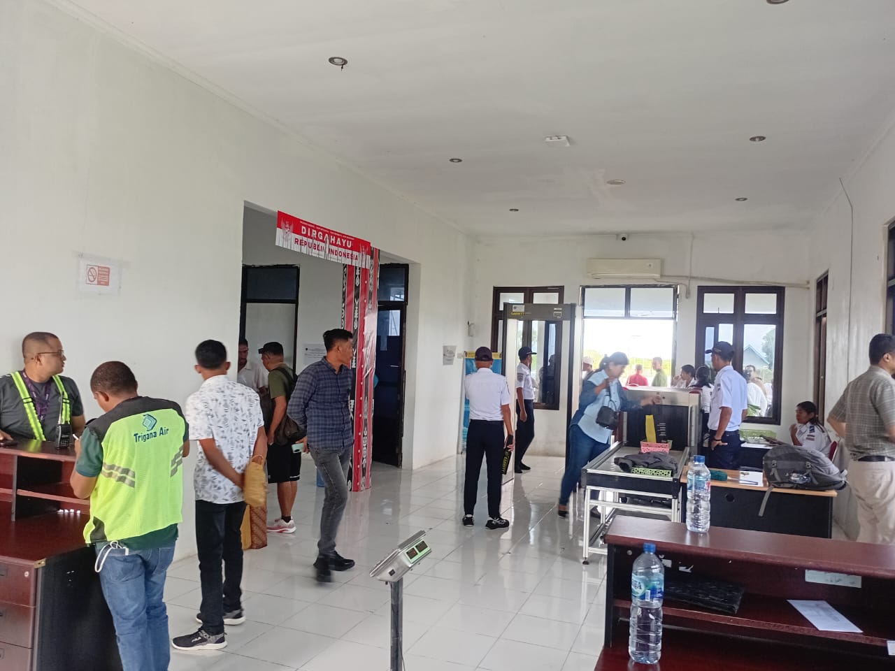 Polres MBD Intensifkan Pengamanan Operasional Penerbangan di Bandara Moa