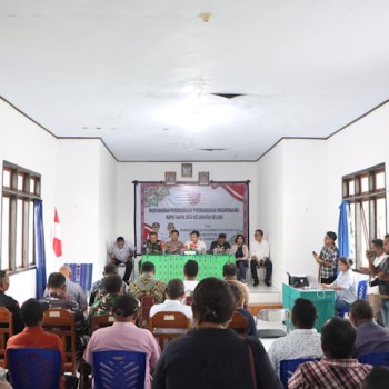 Berakhir damai, Kapolres Kepulauan Tanimbar hadir bersama Forkopimda lakukan mediasi permasalahan antar Desa
