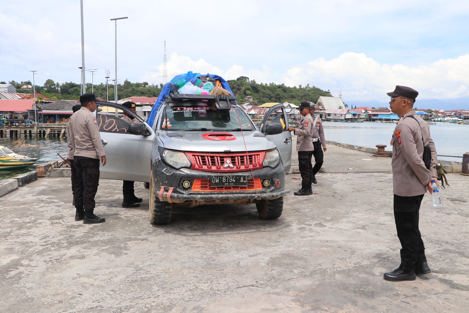 Polres Buru Gelar Patroli Operasi Pekat Salawaku 2025 di Wilayah Kota Namlea
