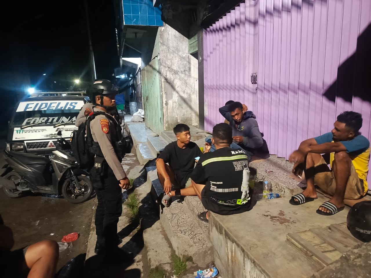 CIPTAKAN SITKAMTIBMAS YANG KONDUSIF DI WILAYAH KOTA DOBO, PATROLI PRESISI SAMAPTA GENCAR DILAKSANAKAN.