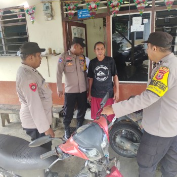 Polsek Baguala Gelar Patroli Cipta Kondisi, Warga Diajak Jaga Keamanan Lingkungan