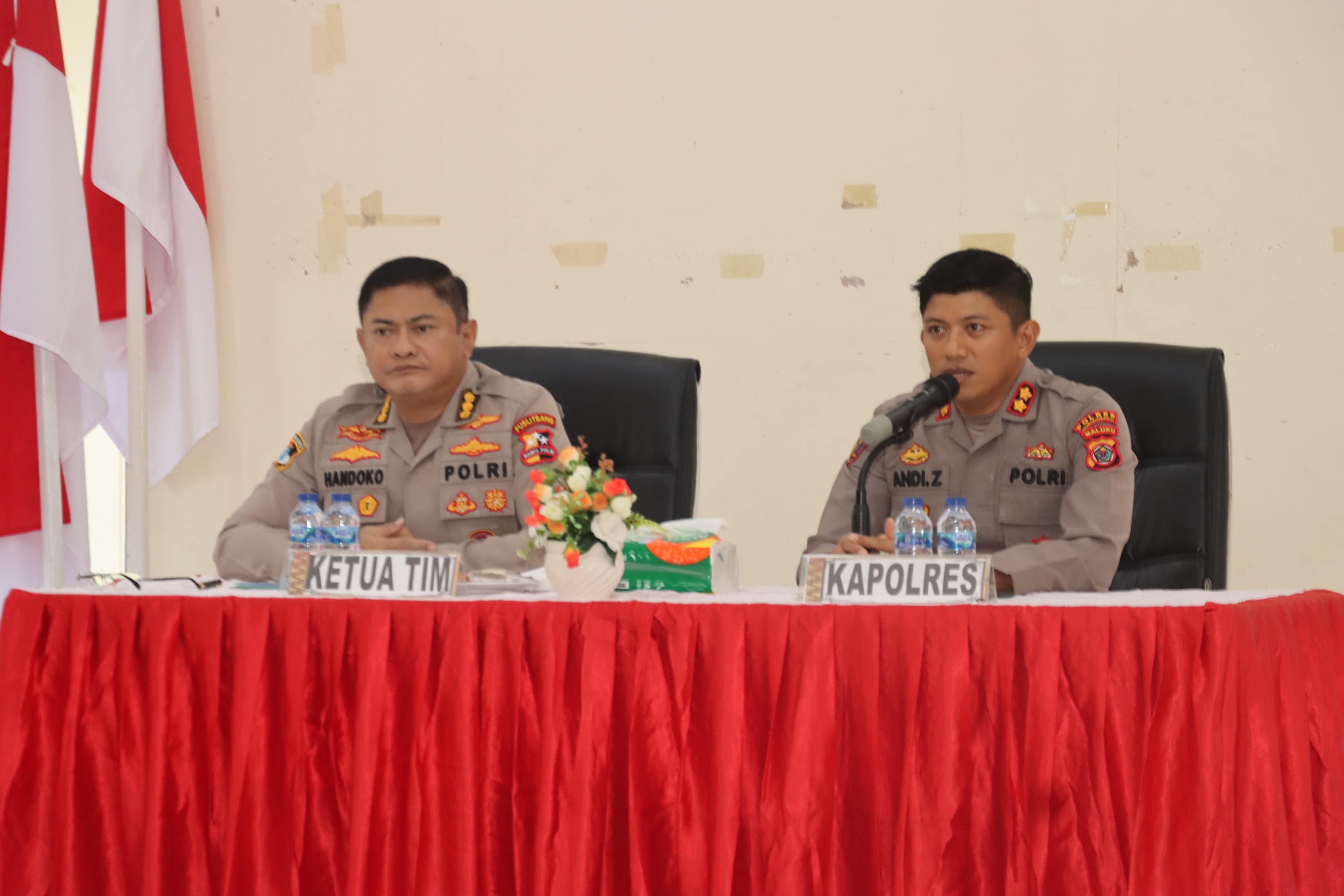 Upaya Tingkatkan Profesionalisme, Tim Penelitian Mabes Polri Kunjungi Polres Seram Bagian Barat