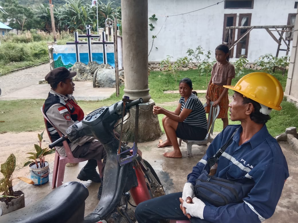 Bhabinkamtibmas  Aipda Jennia Kembali Gelar Sosialisasi Kamtibmas Kepada Masyarakat