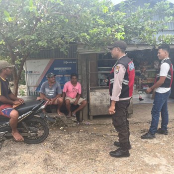 Polsek Serwaru Intensifkan Patroli KRYD, Himbau Warga Pelihara Stabilitas Kamtibmas
