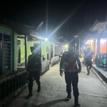 Patroli Malam Polsek Kepala Madan: Berikan Rasa Aman dan Nyaman bagi Masyarakat