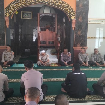 Personel Polres Maluku Tengah Gelar Binrohtal