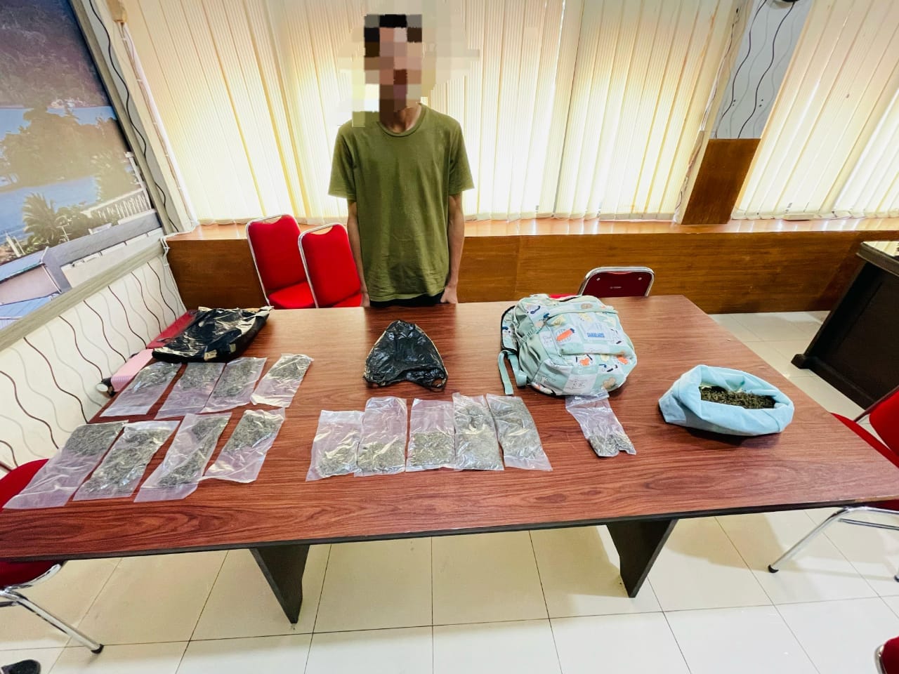 Polda Maluku Kembali Berhasil Menangkap Satu Pengedar Narkoba
