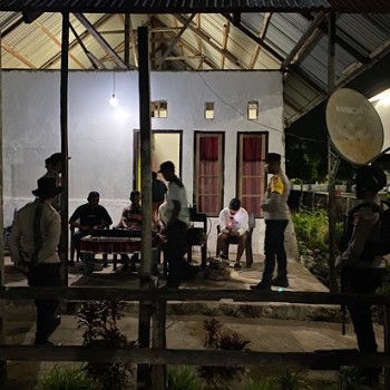 Cipta kondisi pasca konflik, Jajaran Polres Kepulauan Tanimbar tingkatkan Patroli di malam hari