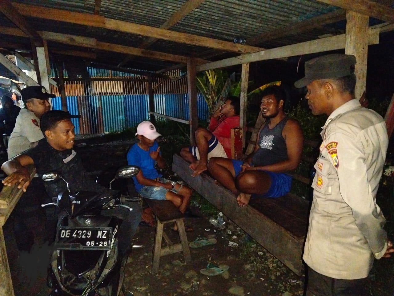 Polsek Baguala Gelar Patroli Larut Malam, Himbau Warga Kurangi Aktivitas di Tempat Umum