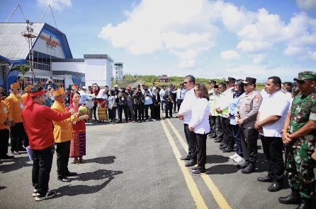 Kapolda dan Forkopimda Maluku Kunjungan Kerja ke Maluku Tenggara dan Tual