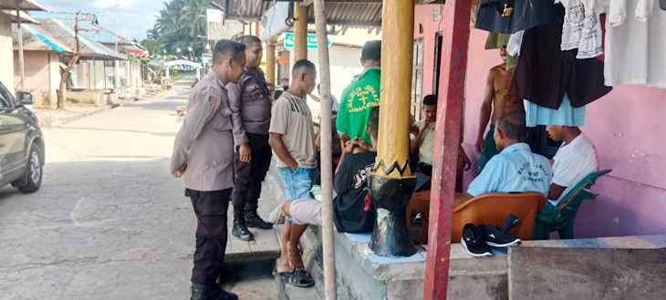 Terus intensifkan Patroli, Polsek Kormomolin pantau aktivitas Masyarakat di siang hari