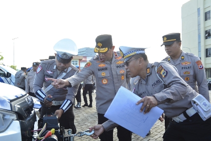 Kepada Personel Dit Lantas Polda Maluku, Wakapolda: Tingkatkan Kesiapan Operasional dan Kedisiplinan