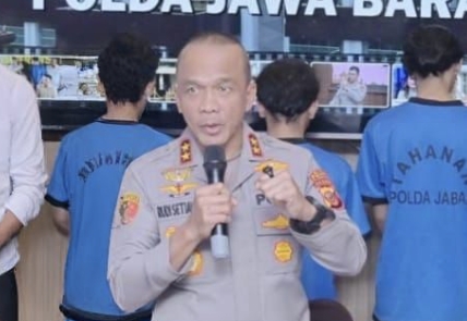 Polda Jabar Bekuk 504 Preman dalam Operasi Pekat Lodaya 2025