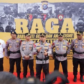 Polda Riau Launcing Program Tim Raga Rabu Anti Geng Dan Anarkisme