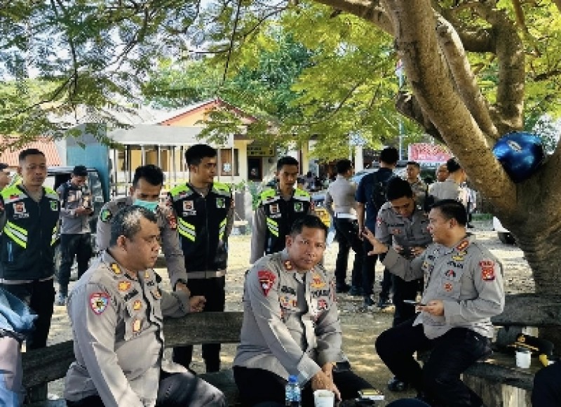 Polda NTB Kerahkan Ratusan Personel Amankan Aksi Massa di Pelabuhan Poto Tano