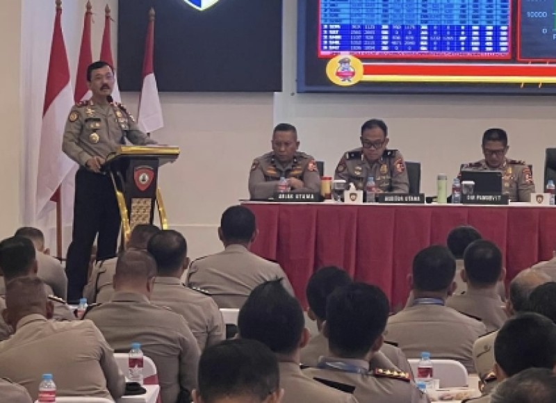 Korsabhara Baharkam Polri Gelar Rakernis 2025, Tegaskan Komitmen Jaga Harkamtibmas Dukung ASTA CITA