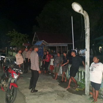 Polsek Taniwel Timur Gencarkan Patroli KRYD Malam Hari untuk Jaga Keamanan Wilayah