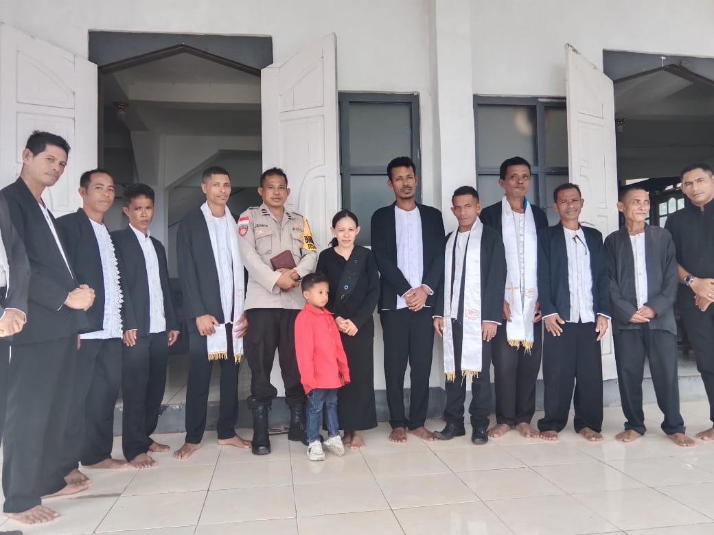 Polsek Mdona Hyera Gelar Pengamanan, Makmurkan Tempat Ibadah