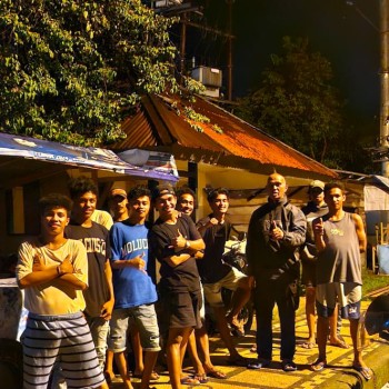 Kapolsek Nusaniwe Pimpin Langsung Patroli Malam dan Himbauan Kamtibmas