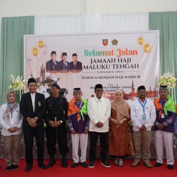 Polres Malteng Amankan Pelepasan dan Pemberangkatan Jamaah Haji
