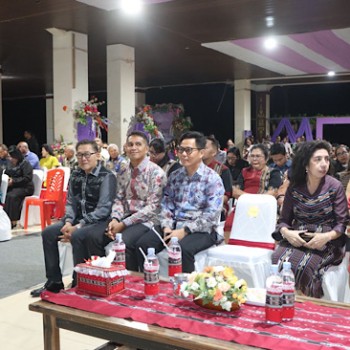Bersama Forkopimda, Kapolres Kepulauan Tanimbar hadiri Perayaan Paskah Sinode GPM
