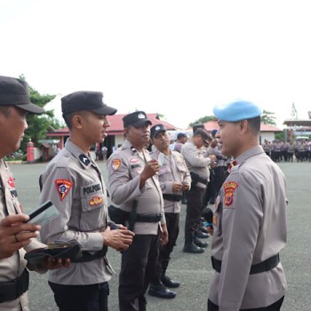 Tegakkan disiplin Anggota, Si Propam Polres Kepulauan Tanimbar gelar Gaktibplin