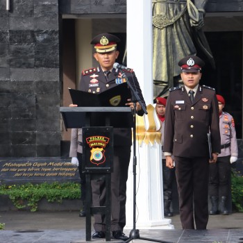 Polres Seram Bagian Barat Gelar Upacara Peringatan Hari Kebangkitan Nasional ke-117