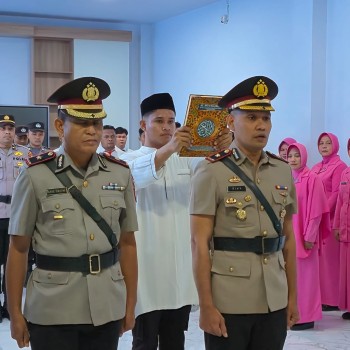 Kapolres SBT Pimpin Serah Terima Jabatan Wakpolres