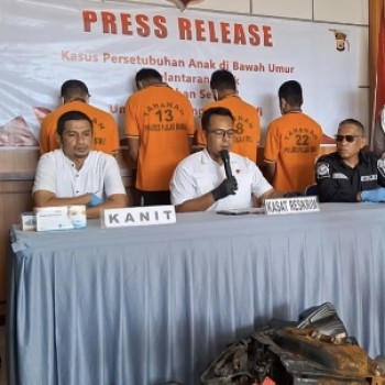 Polres Buru Ekspose Kasus Pencurian, Persetubuhan dan Penelantaran Anak, Pelecehan Seksual, hingga Pornografi