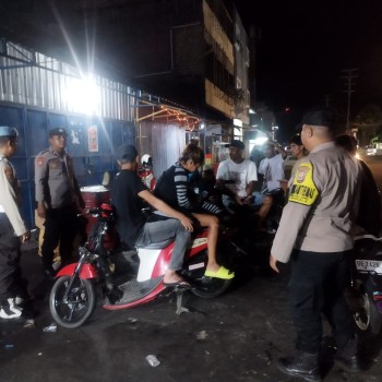 Polsek Baguala Laksanakan Patroli Malam, Wujudkan Situasi Kamtibmas yang Kondusif