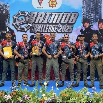 Satuan Brimob Maluku Ukir Prestasi di Extreme Challenge 2025