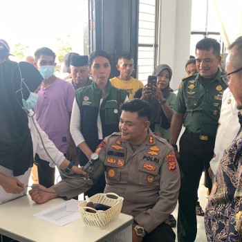 Kapolres Buru Selatan Hadiri Seminar Awam dan Pemeriksaan Kesehatan dalam rangka Hari Bakti Dokter Indonesia (HBDI) Ke – 117.