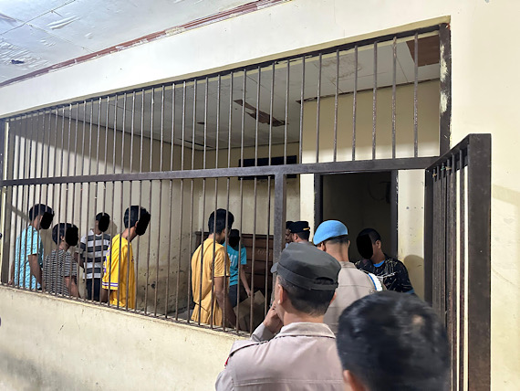 Dipimpin Pawas, Piket Fungsi Polres Kepulauan Tanimbar cek dan kontrol tahanan secara ketat dan berkala