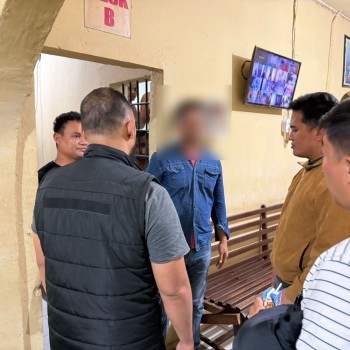 Polresta Ambon menangkap Tersangka Premanisme di Bogor di Atas Kapal Saat Kabur ke Ambon