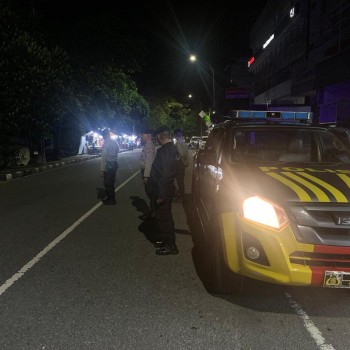 Patroli Malam Tangkal Balap Liar dan Gangguan Kamtibmas di Ambon