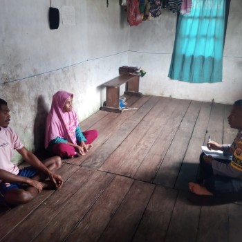 LEWAT DDS, BHABINKAMTIBMAS DESA KOBAMAR SAMPAIKAN HIMBAUAN KAMTIBMAS KEPADA WARGA BINAAN