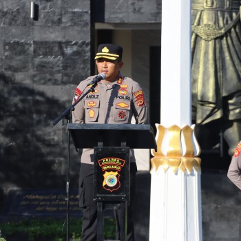 Kapolres SBB Tekankan Disiplin dan Profesionalisme dalam Apel Pagi