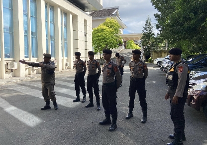 Antisipasi Gangguan Keamanan Saat Pelantikan Bupati dan Wakil Bupati Buru di Ambon, Polda Maluku Gelar Patroli Kamtibmas