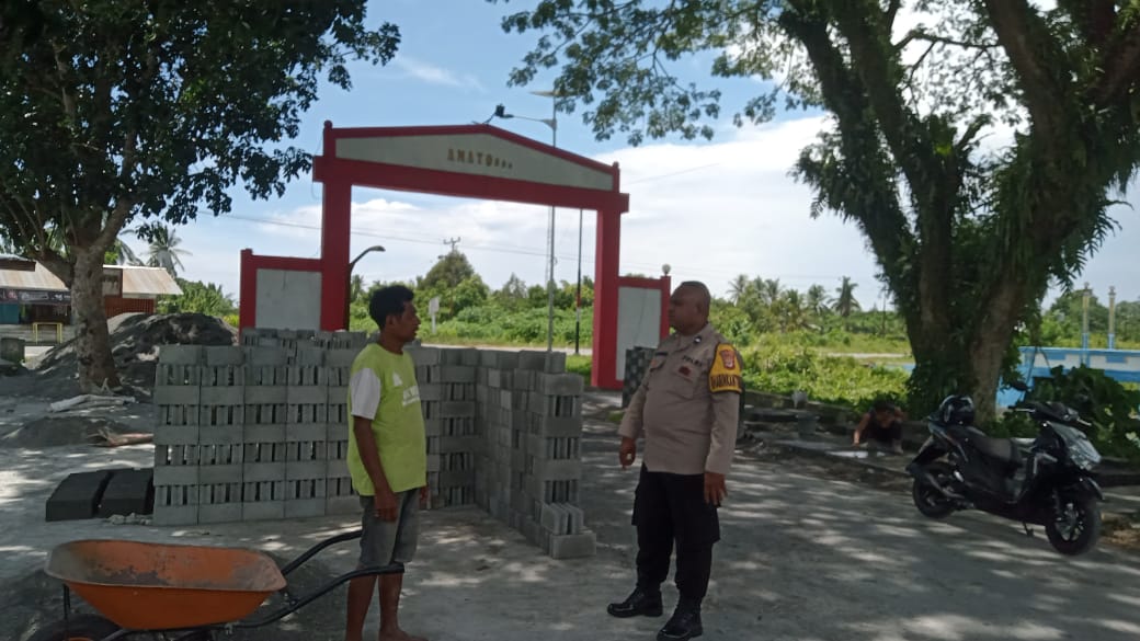 Bhabinkamtibmas Negeri Yafila Kembali Lakukan Sambang Kamtibmas