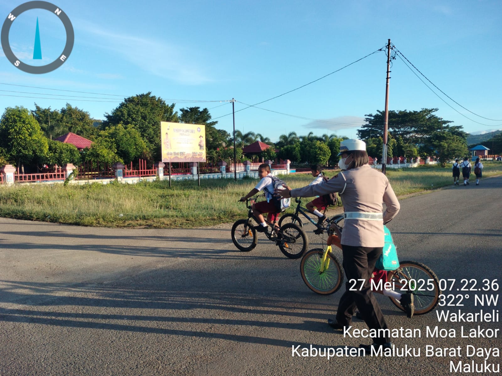 Satuan Lantas Polres MBD Minta Warga Patuhi Aturan Berlalu Lintas