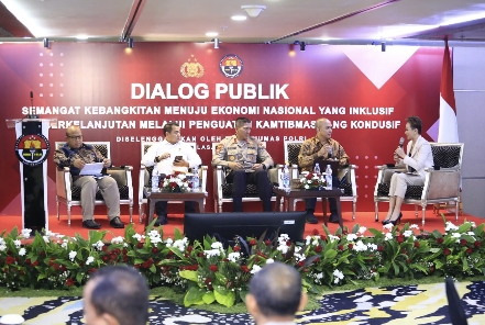 Polri Gelar Dialog Publik: Dorong Ekonomi Nasional Inklusif dan Berkelanjutan Melalui Penguatan Kamtibmas