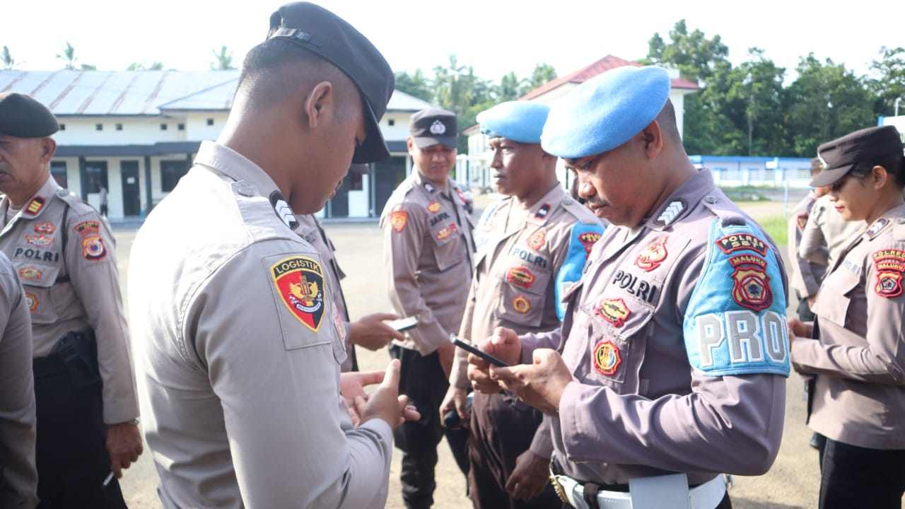 Tekan Pelanggaran Anggota, Sipropam Porles SBT Laksanakan Gaktiblin