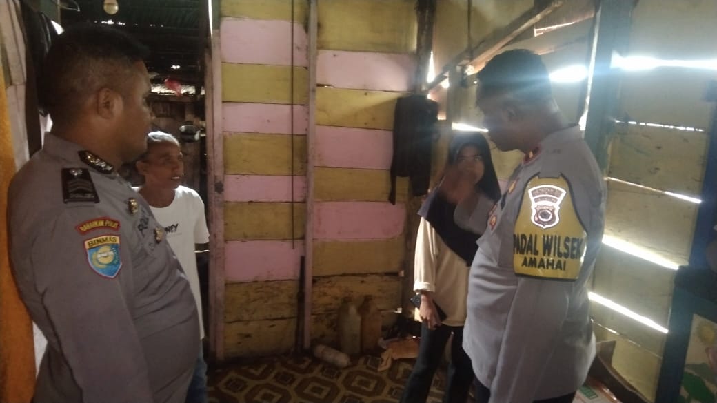 Kapolsek Amahai Bersama Bhabinkamtibmas Kembali Laksanakan Cooling Sistem