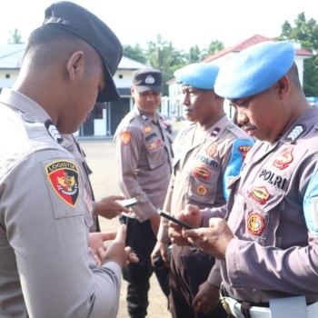 Tekan Pelanggaran Anggota, Sipropam Porles SBT Laksanakan Gaktiblin