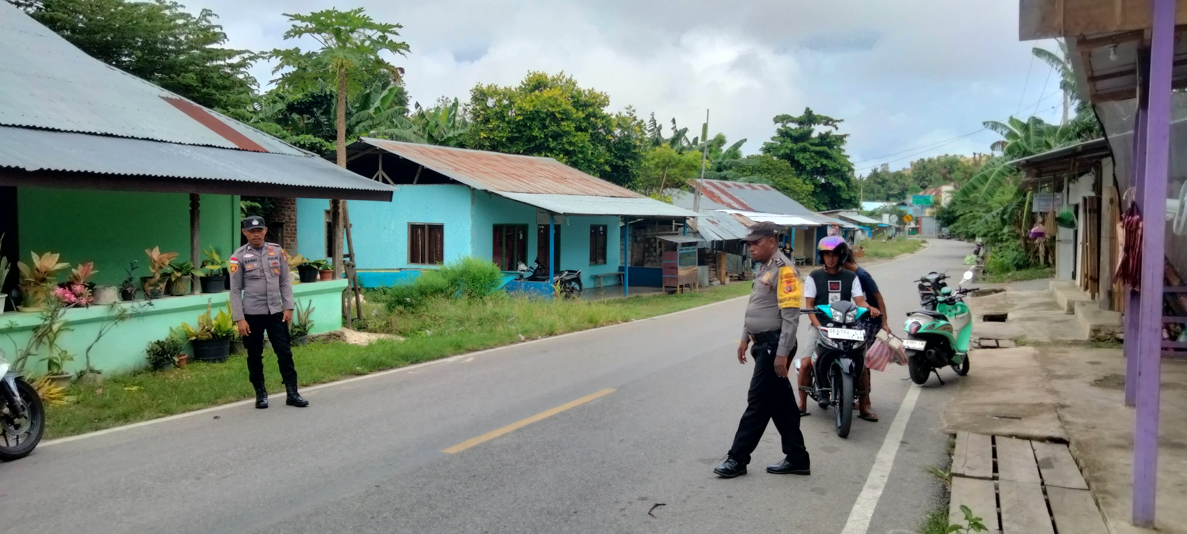 Polsek Kisar Intensifkan Patroli, Himbau Partisipasi Masyarakat Jaga Stabilitas Kamtibmas